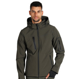 PANTHER JACKET, softshell jacket, olive