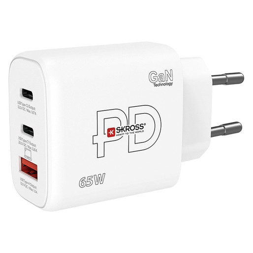 POWER CHARGER 65W PD EU, white