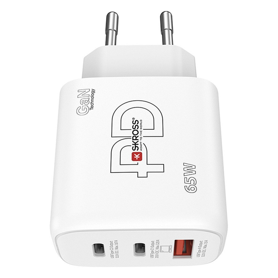 POWER CHARGER 65W PD EU, white