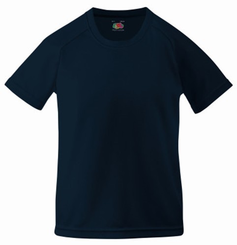 Fruit of the Loom, Performance, Men's Sports Short Sleeve T-Shirt, Dark Weight, 12-13