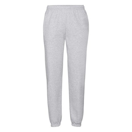 Fruit Of The Loom, Classic Elasticated Cuff Jog Pants, Leggings, Slim Gray, M