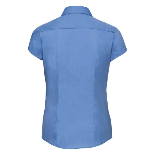 RUSSELL women's SS Pol-Cot Fit Ppln Shirt