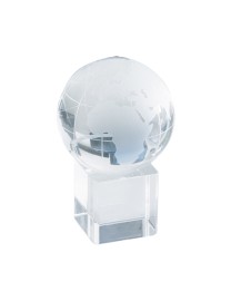 Satelite crystal globe