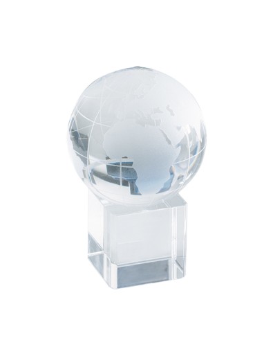 Satelite crystal globe