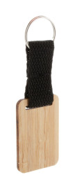 Stropp bamboo keyring, rectangle