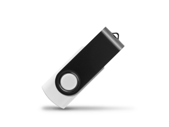 SMART BLACK, USB Flash memorija, 4GB, bela