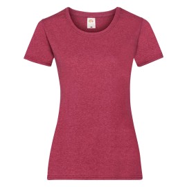 Fruit of the Loom, Valueweight, Women's Cotton Short Sleeve T-Shirt, Retro, XL