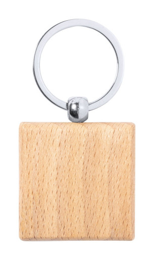 Pelton keyring, square