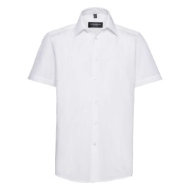 RUSSELL men's SS Pl-Ct Tail Pop Shirt
