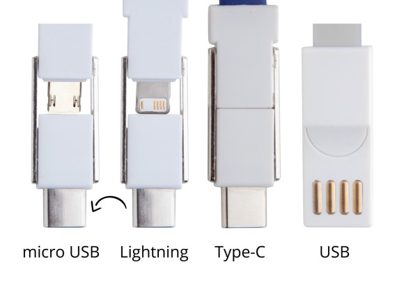Hedul privezak USB kabel za punjenje