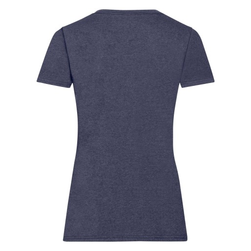 Fruit of the Loom, Valueweight, Women's Cotton T-shirt, Heather Navy, 2XL