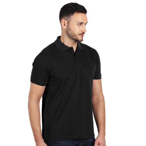 GO GREEN, polo shirt, 180 g/m2, black