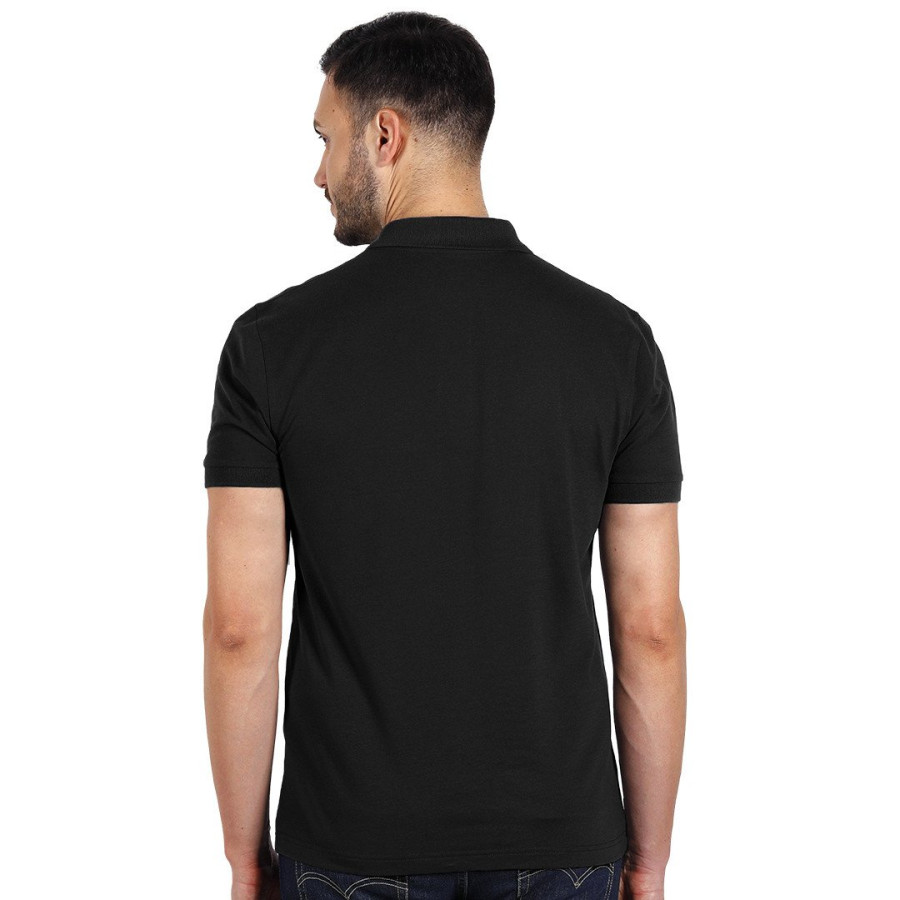 GO GREEN, polo shirt, 180 g/m2, black