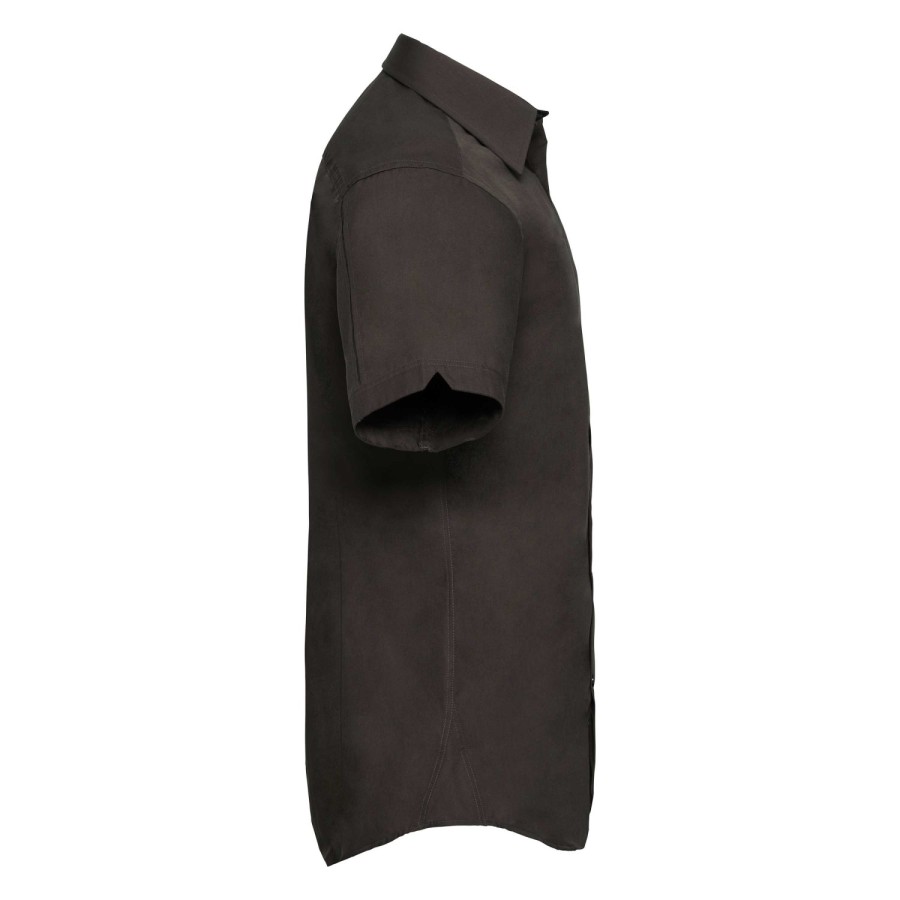 RUSSELL muška košulja sa kratkim rukavima TENCEL FITTED
