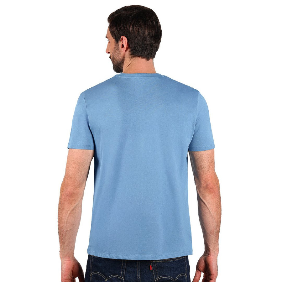 ORGANIC T, majica od organskog pamuka, 160g/m2, svetlo plava