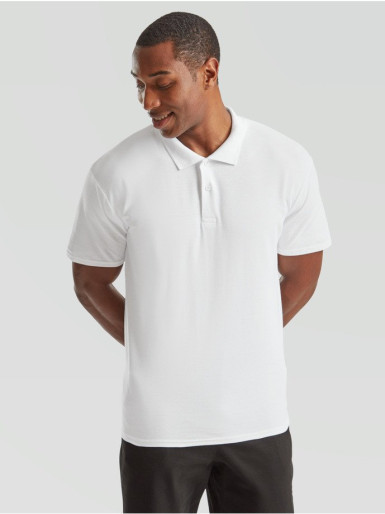 Fruit of the Loom, Original Polo, Polo majca za muškarce, bela S