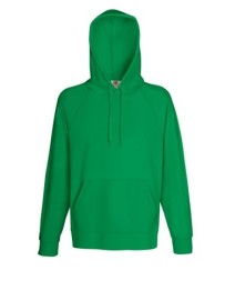 Fruit of the Loom, Lightweight Hooded Sweat, men's hooded sweatshirt, kelly green, 2XL