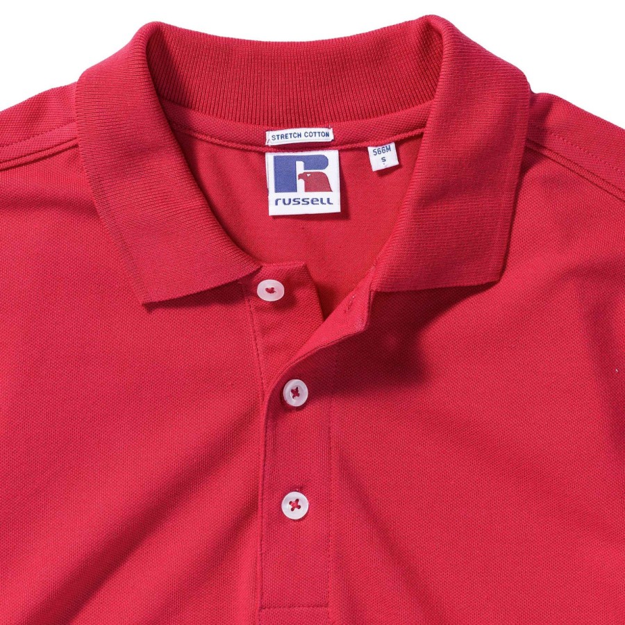 RUSSELL muška STRETCH POLO
