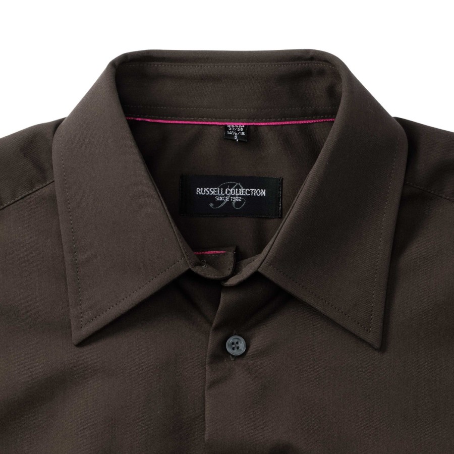 RUSSELL TENCEL FITTED Men's Short Sleeve Shirt