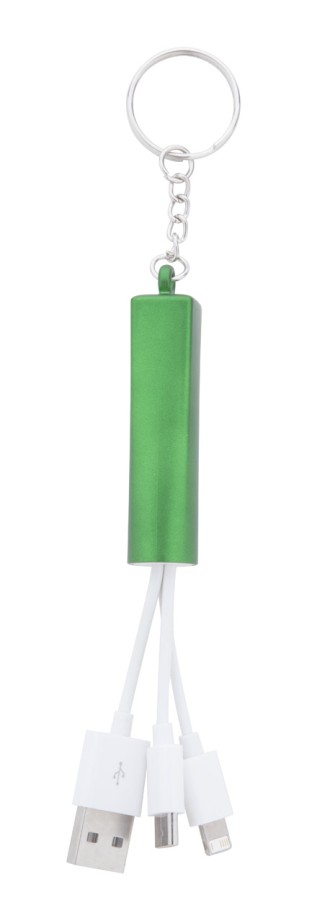Zaref keyring USB charger cable