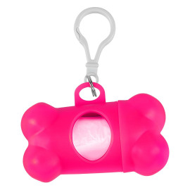 CODY, pets hygienic bag dispenser case, fuchsia