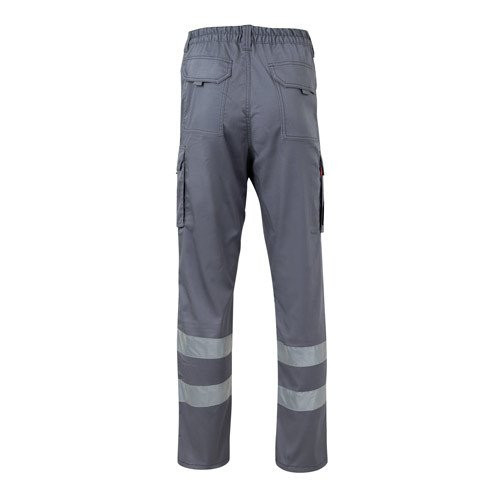 VL DIONYSUS. Multi-pocket stretch trousers (240g/m²), in cotton (46%), EME (38%) and polyester (16%)