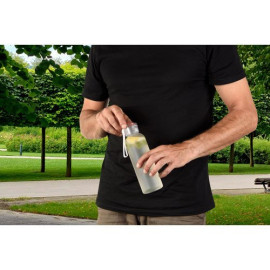 RIO rPET. Recikliranog PET (100% rPET) boca od 600 mL sa mat završnom obradom