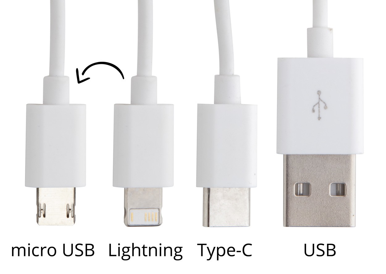 Zaref keyring USB charger cable