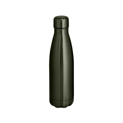 SHOW METALLIC. Stainless steel bottle with matt metallic finish 510 mL