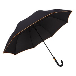 BLACK LINE, umbrella with automatic opening, orange