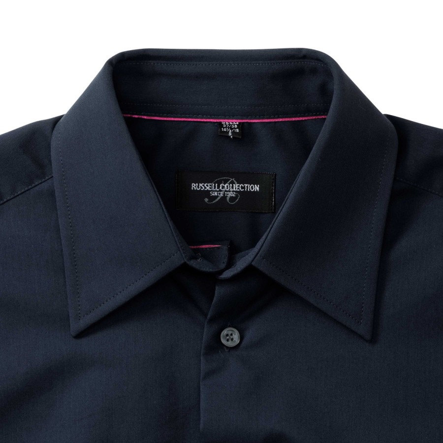 RUSSELL TENCEL FITTED Men's Short Sleeve Shirt