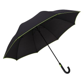 BLACK LINE, umbrella with automatic opening, kiwi