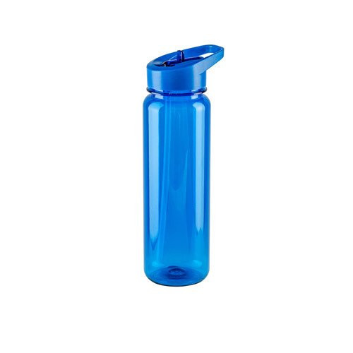 GILMORE. Recycled PET (100% rPET) sports bottle with glossy translucent finish 750 mL