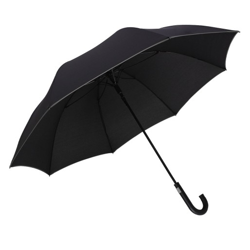 BLACK LINE, umbrella with automatic opening, gray