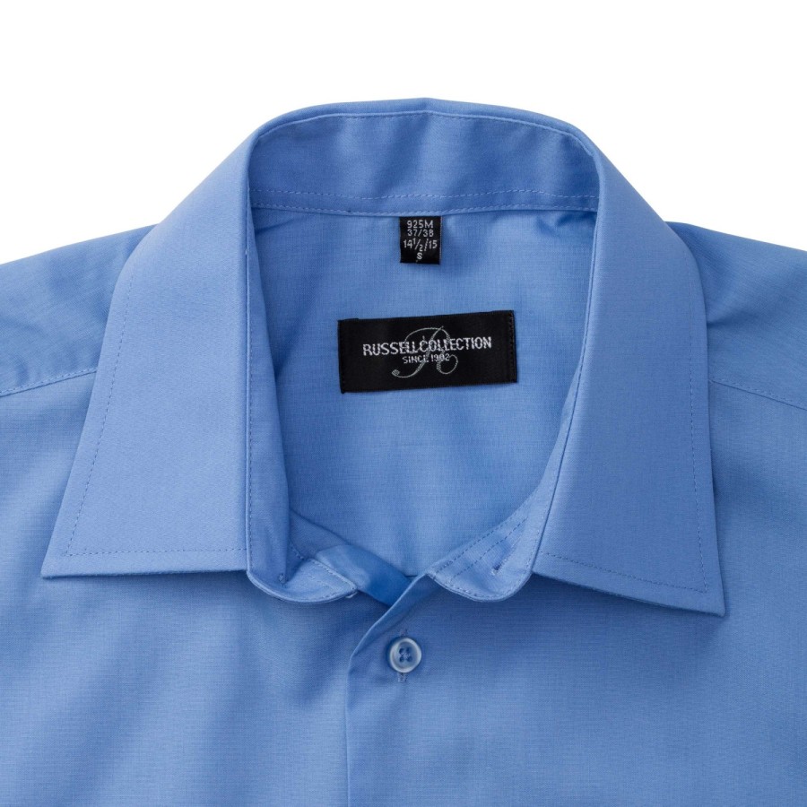 RUSSELL muška SS Pl-Ct Tail Pop košulja