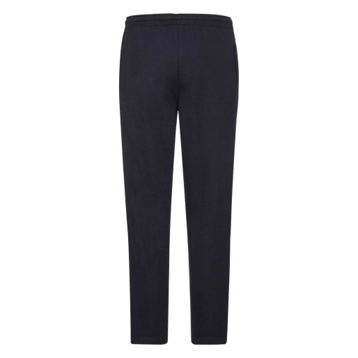 Fruit of the Loom, Classic Open Hem Jog Pants, Flat Tracksuit, Dark Weight, M