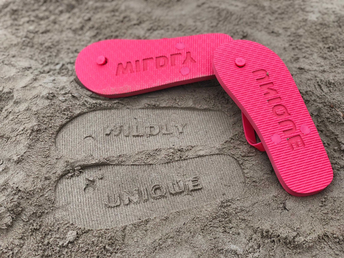 CreaPlaya papuče za plažu po želji klijenata - đon