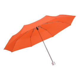 SUPER MINI, foldable umbrella, manual opening, orange