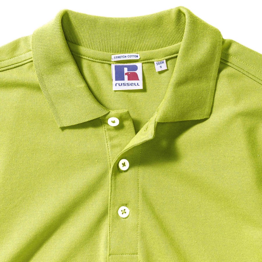 RUSSELL men's STRETCH POLO