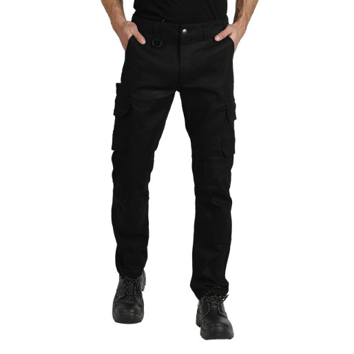 FORCE PANTS, workwear pants, black