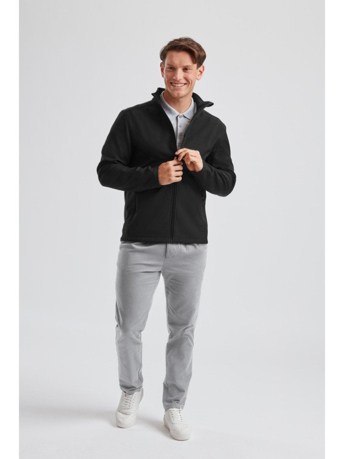 RUSSEL Essential softshell jakna, Crna, XS