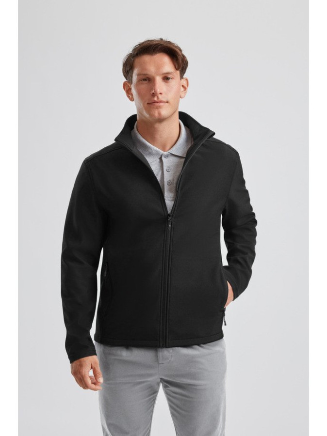 RUSSEL Essential softshell jakna, Crna, XS