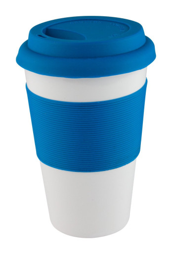 Soft Touch mug with silicone