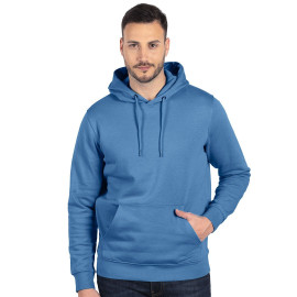 ABSOLUT HOODY, organic cotton hooded sweatshirt, 280 g/m2, sky blue