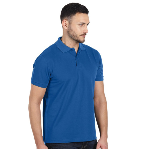 GO GREEN, polo shirt, 180 g/m2, royal blue