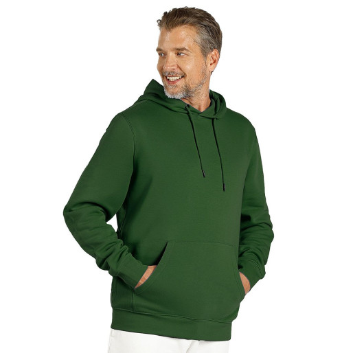 ABSOLUT HOODY, organic cotton hooded sweatshirt, 280 g/m2, green