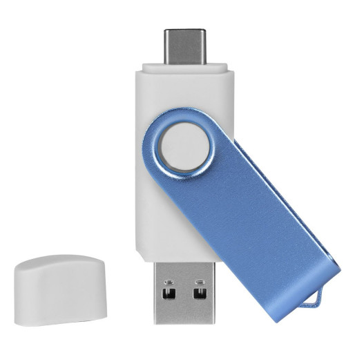 SMART C SKY BLUE, usb flash memorija, beli, 16GB