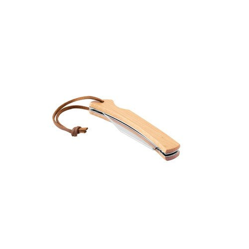 RANGER. Pen Knife with stainless steel blade and bamboo handle