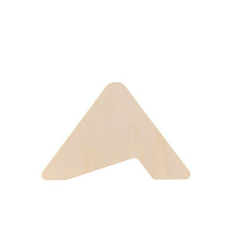 PLYCORK. Stalak od šperploče sa 6 podmetača od plute