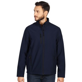SKIPPER, unisex softshell jacket, blue